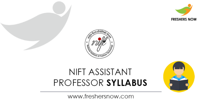 NIFT Assistant Professor Syllabus