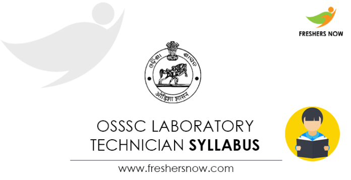 OSSSC Laboratory Technician Syllabus