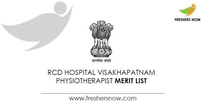 RCD-Hospital-Visakhapatnam-Physiotherapist-Merit-List