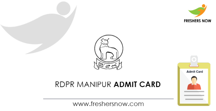 RDPR-Manipur-Admit-Card