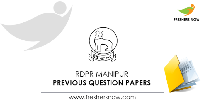 RDPR Manipur Previous Question Papers
