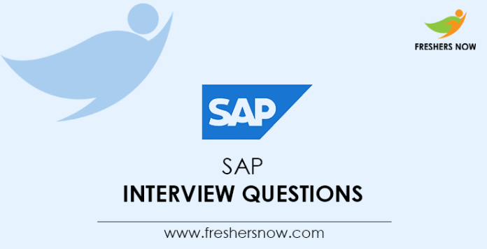 SAP-Interview-Questions