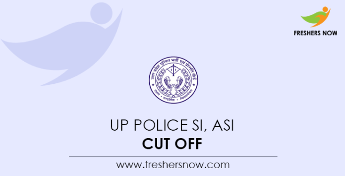 UP Police SI, ASI Cut Off