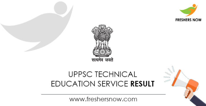 UPPSC-Technical-Education-Service-Result