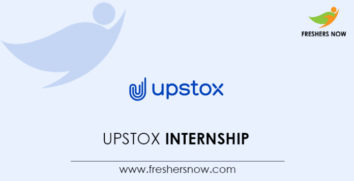 Upstox Internship