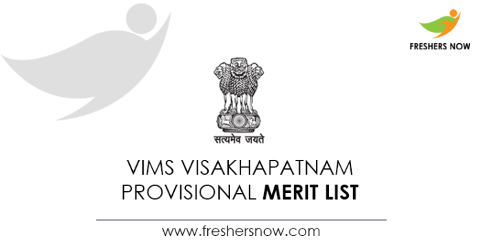 VIMS-Visakhapatnam-Provisional-Merit-List