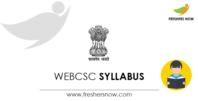 WEBCSC Syllabus