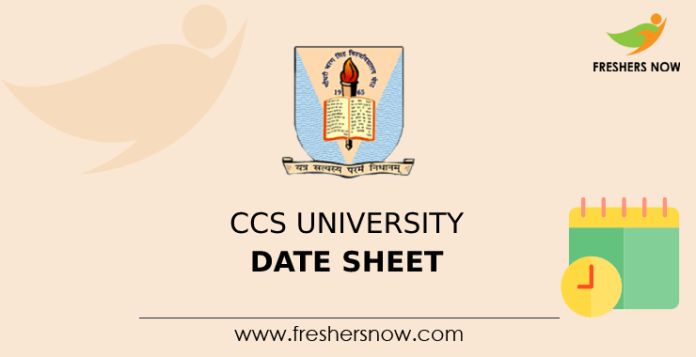 CCS University Date Sheet