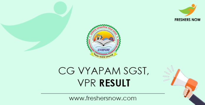 CG-Vyapam-SGST,-VPR-Result