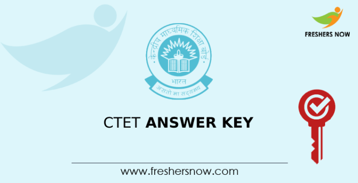 CTET Answer Key