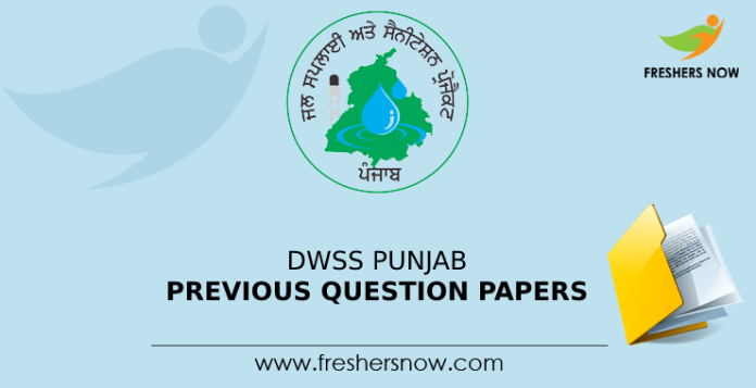 DWSS Punjab Previous Question Papers