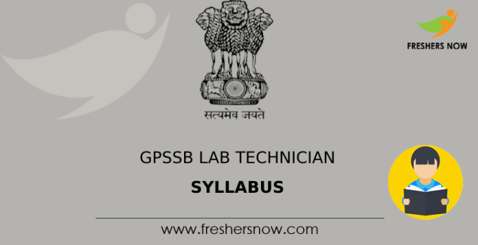 GPSSB Lab Technician Syllabus