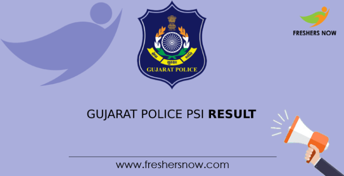 Gujarat Police PSI Result