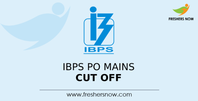 IBPS PO Mains Cut Off