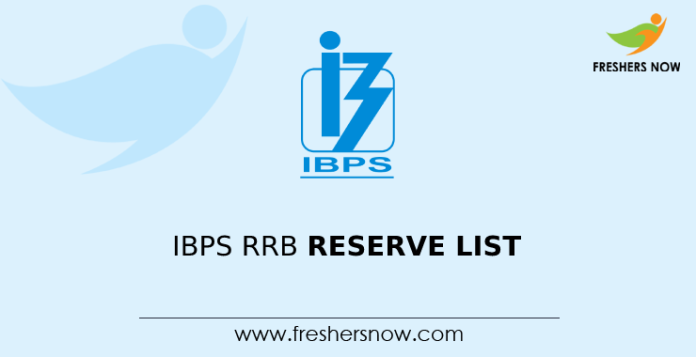 IBPS RRB Reserve List