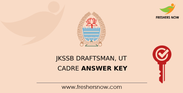 JKSSB Draftsman, UT Cadre Answer Key