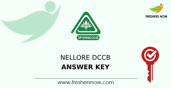 Nellore DCCB Answer Key