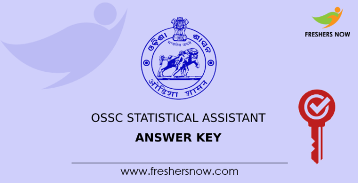 OSSC Statistical Assistant Answer Key