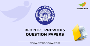 RRB NTPC Previous Question Papers PDF Download (All Shifts)