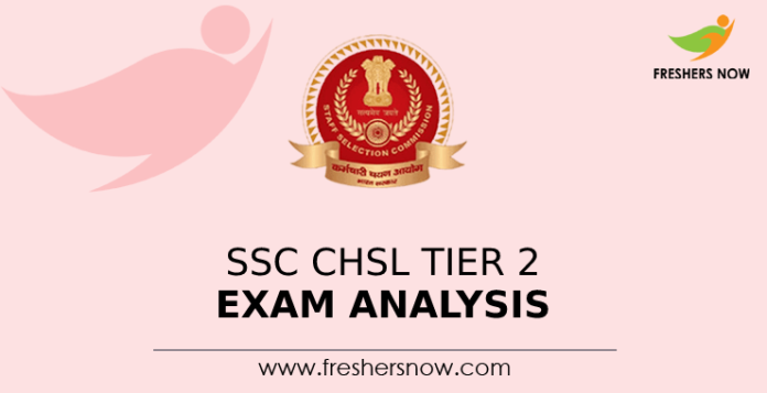 SSC CHSL Tier 2 Exam Analysis