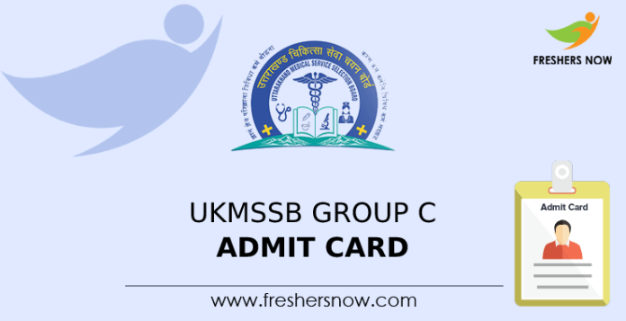 UKMSSB Group C Admit Card