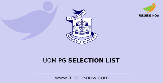 UOM PG Selection List