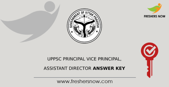 UPPSC Principal, Vice Principal, Assistant Director Answer Key