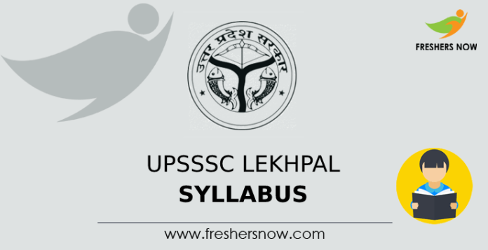 UPSSSC Lekhpal Syllabus