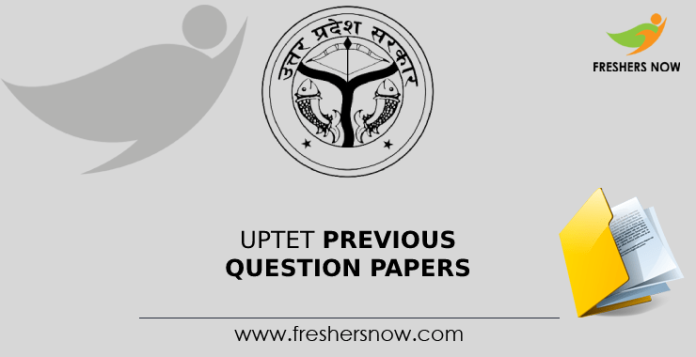 UPTET Previous Question Papers