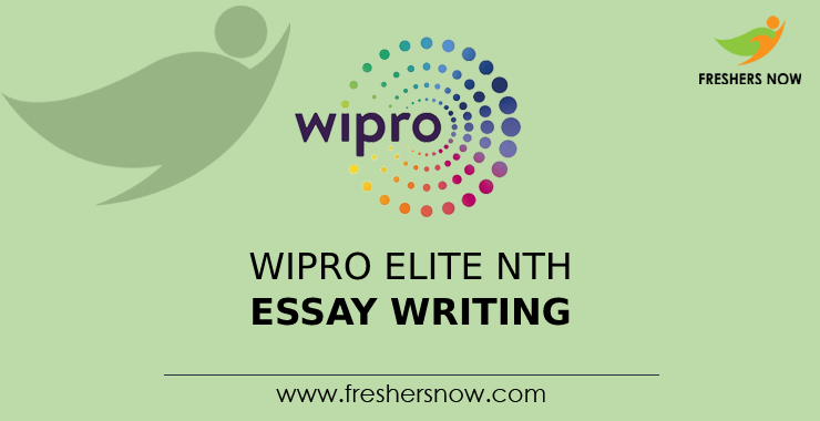 wipro essay writing topics pdf