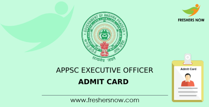 APPSC Executive Officer Hall Ticket -min