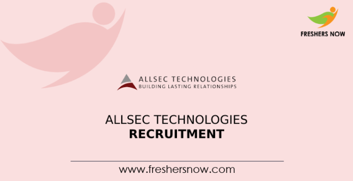 Allsec Technologies Recruitment