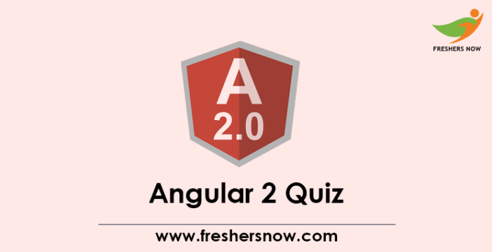 Angular 2 Quiz