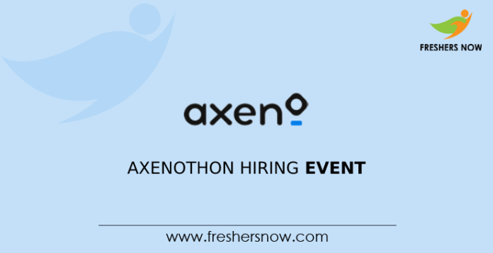 Axenothon Hiring Event