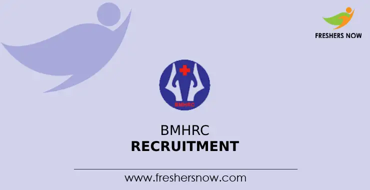 BMHRC Recruitment 2023 Notification for 46 Posts