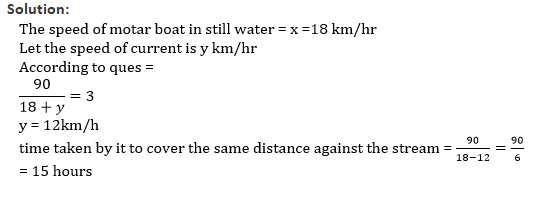 Boats and Streams-3rd-Question-Explanation