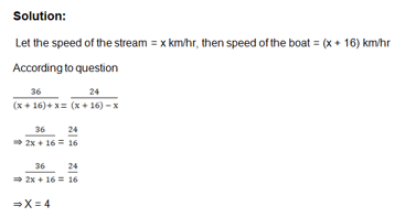 Boats and Streams-7th-Question-Explanation