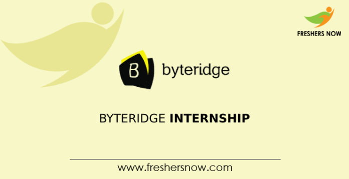 Byteridge Internship
