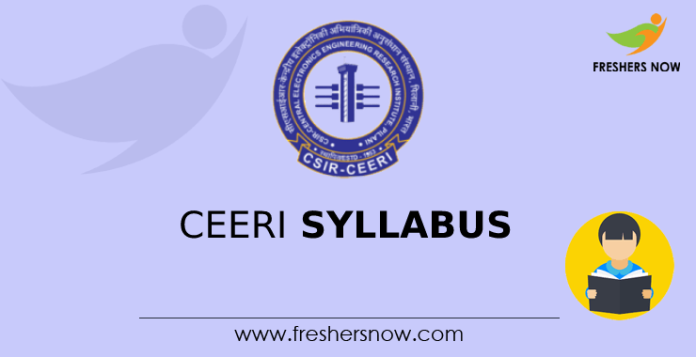 CEERI Syllabus