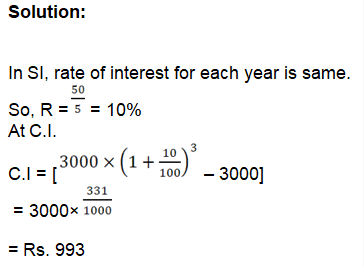 Compound Interest-8th-Question-Explanation