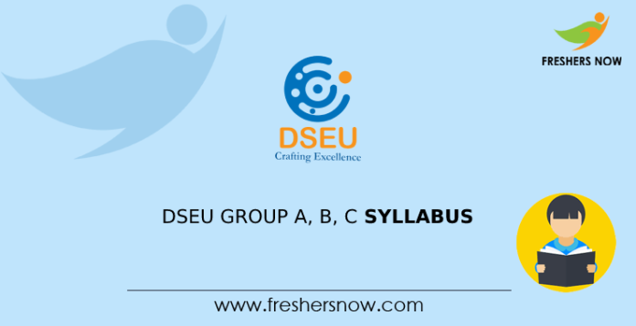 DSEU Group A, B, C Syllabus