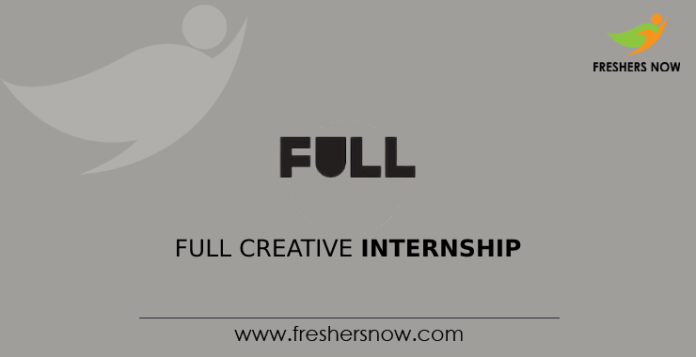 FULL Creative Internship