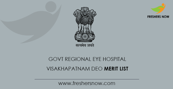 Govt-Regional-Eye-Hospital-Visakhapatnam-DEO-Provisional-Merit-List