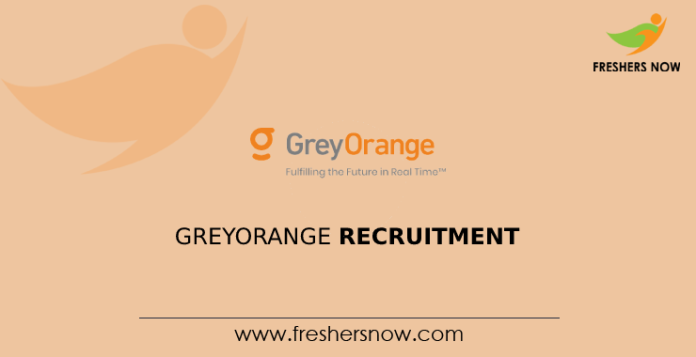 GreyOrange Recruitment