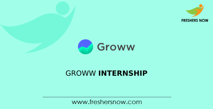 Groww Internship