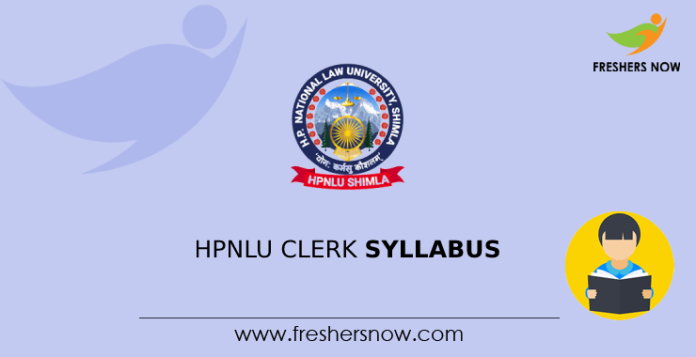HPNLU Clerk Syllabus