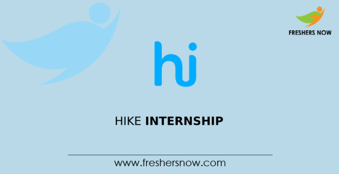 Hike Internship