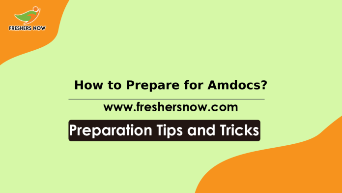 How to Prepare for Amdocs
