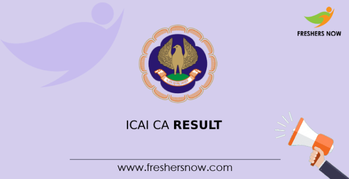 ICAI CA Result