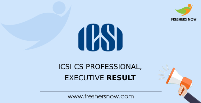 ICSI CS Professional, Executive
